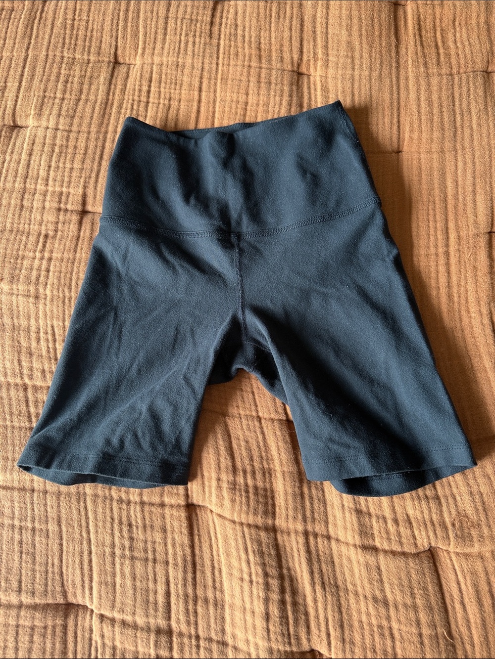 Beyond Yoga Black High-Rise Bike Shorts